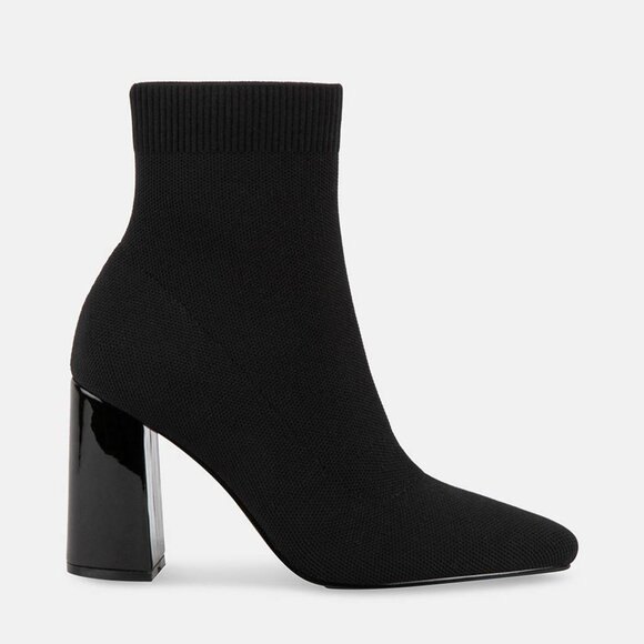 Steve Madden Shoes - NWOT Steve MaddenBoots RELIC Black Knit Sock Booties Women's